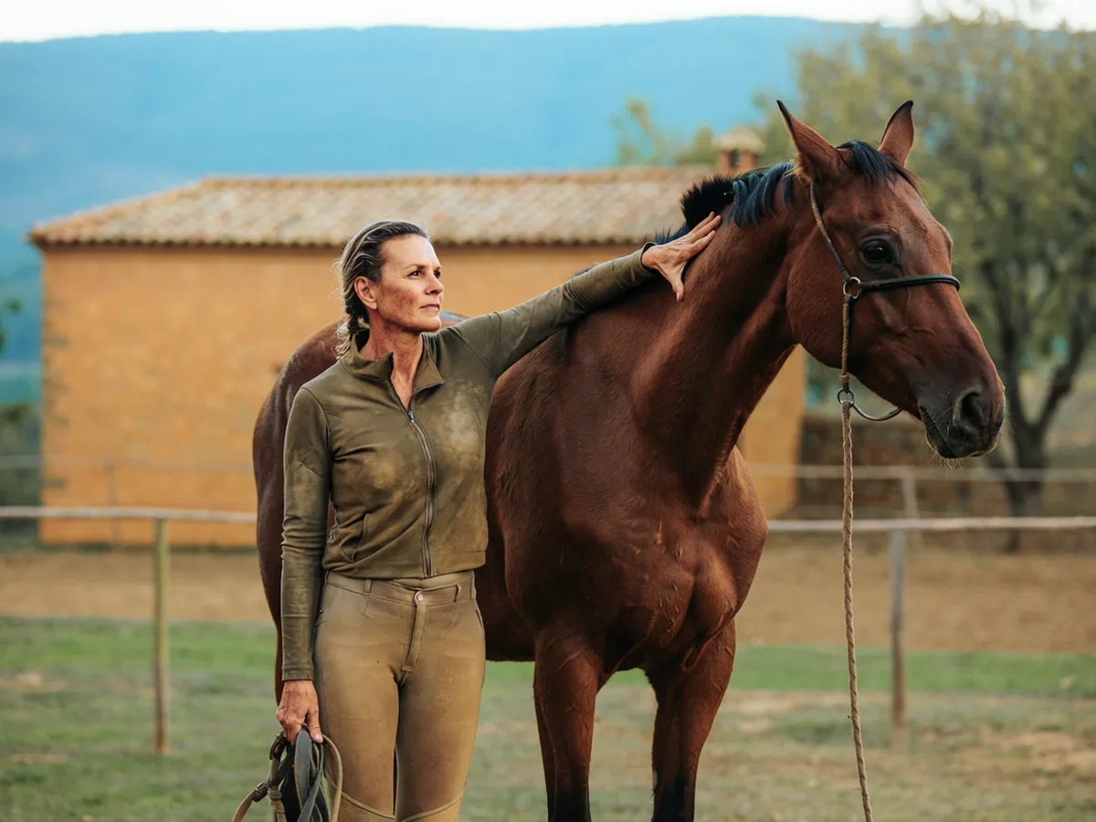 Cours d'équitation à Bourg-Saint-Christophe, Ain