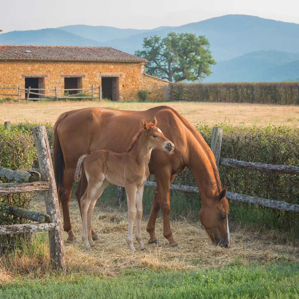 Élevage de chevaux, Élevage du Sorre, Bourg-Saint-Christophe