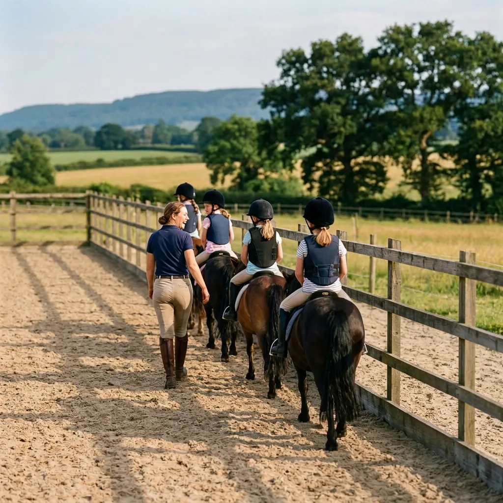 Cours de poney à Bourg-Saint-Christophe, Ain